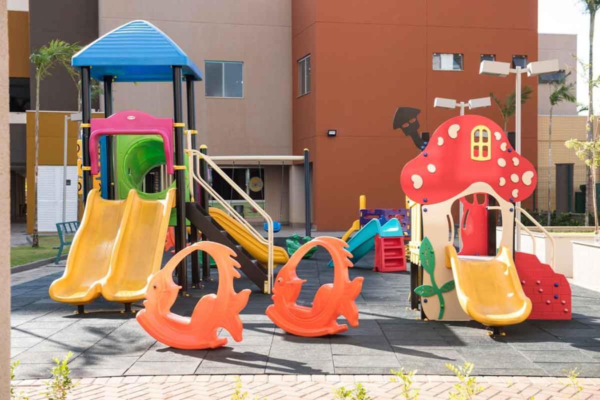 Enjoy Solar Das Aguas Park Resort Olímpia Exterior foto Playground in a residential area