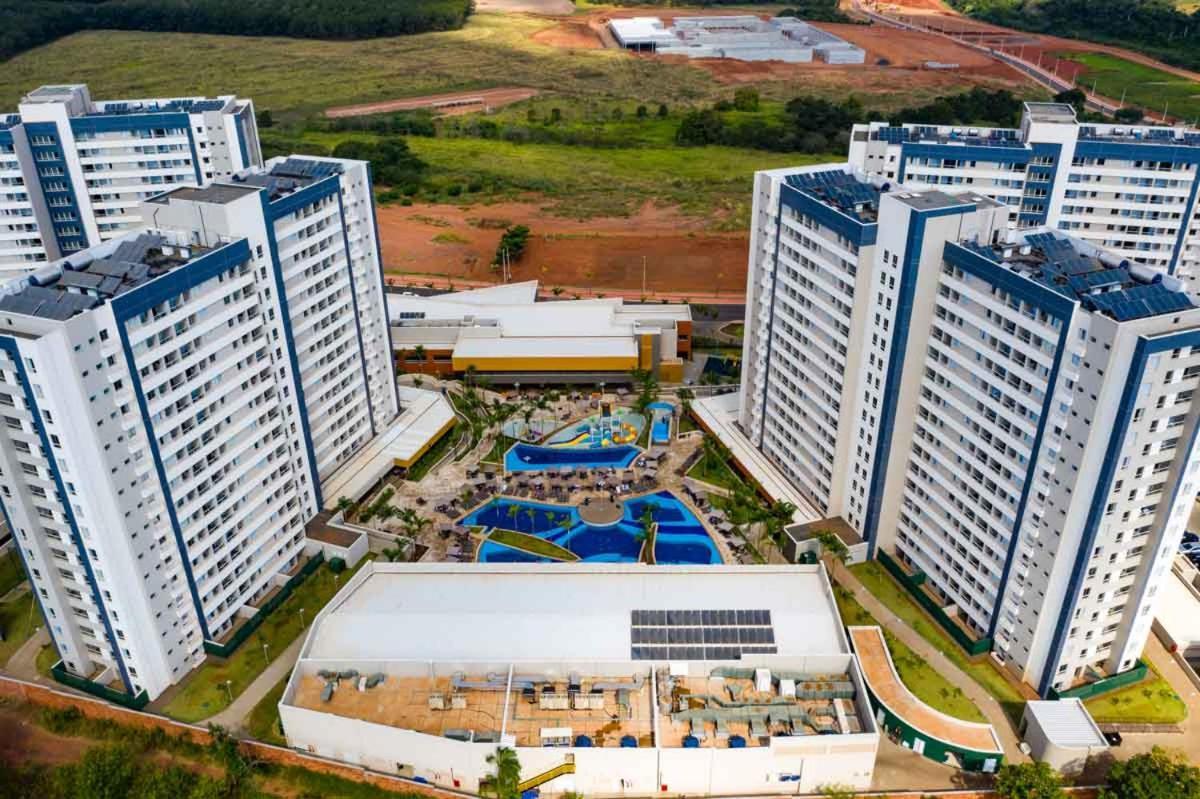 Enjoy Solar Das Aguas Park Resort Olímpia Exterior foto Aerial view of the complex